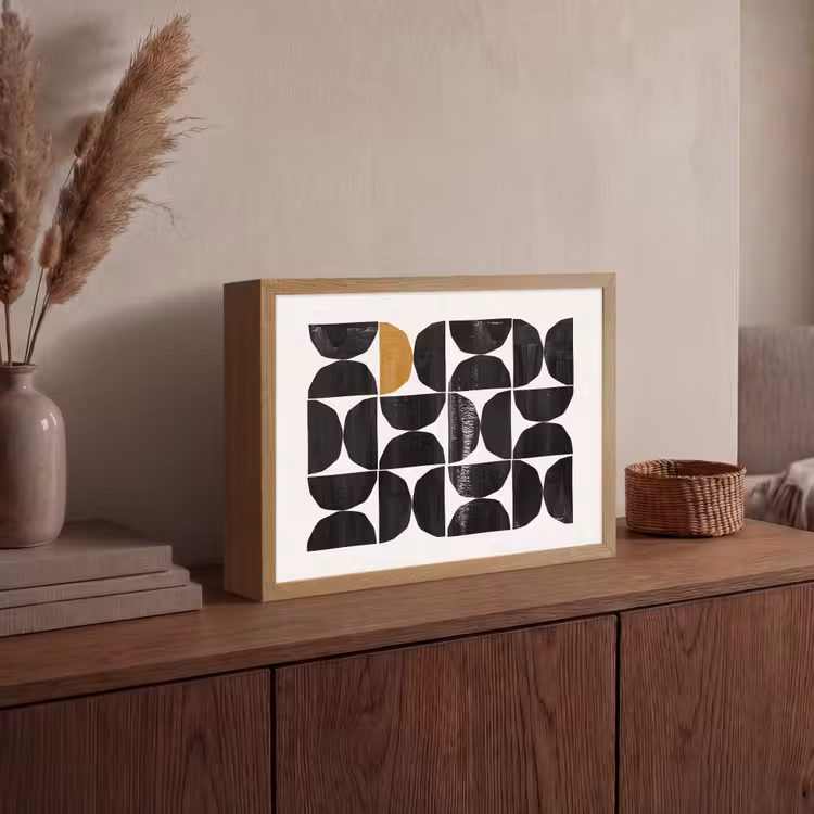 Lightbox - Wandlamp - Modern - Halve cirkel - Goud - Zwart — 4