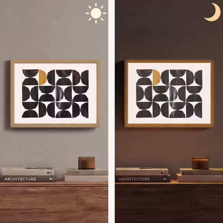 Lightbox - Wandlamp - Modern - Halve cirkel - Goud - Zwart — 6