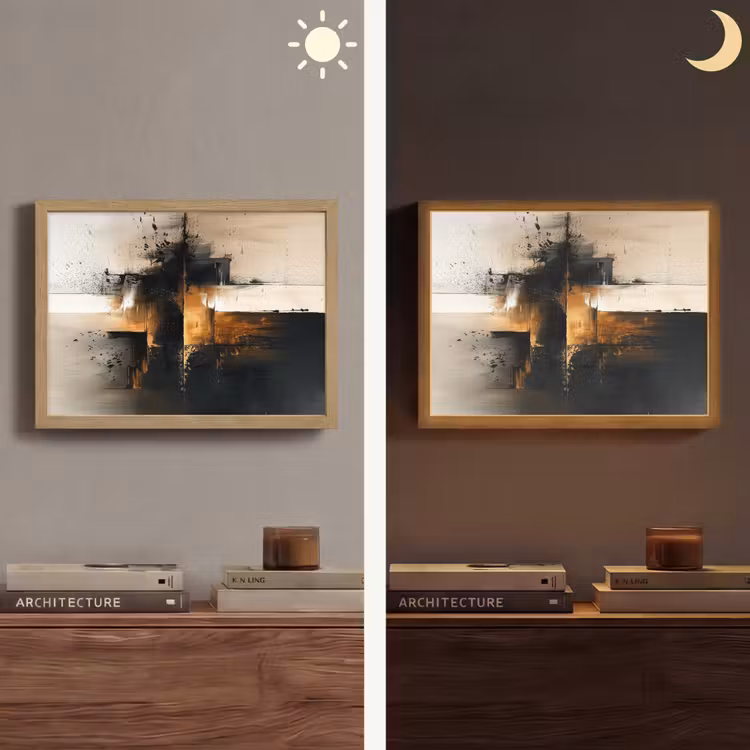 Lightbox - Wandlamp - Modern - Zwart - Verf - Goud — 6