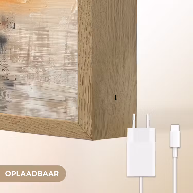 Lightbox - Wandlamp - Verf - Patroon - Modern - Kunst — 7