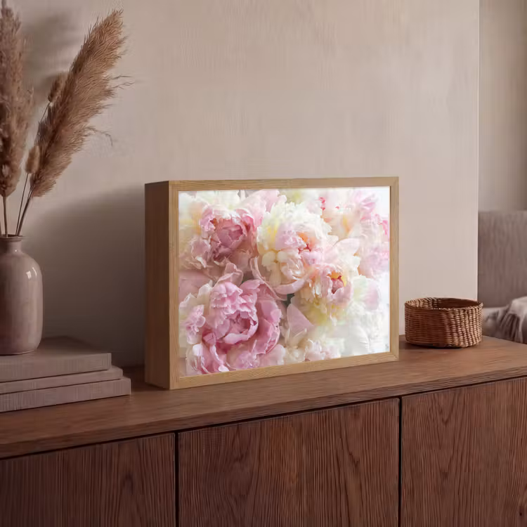 Lightbox - Wandlamp - Vintage - Bloemen - Rozen - Natuur — 4