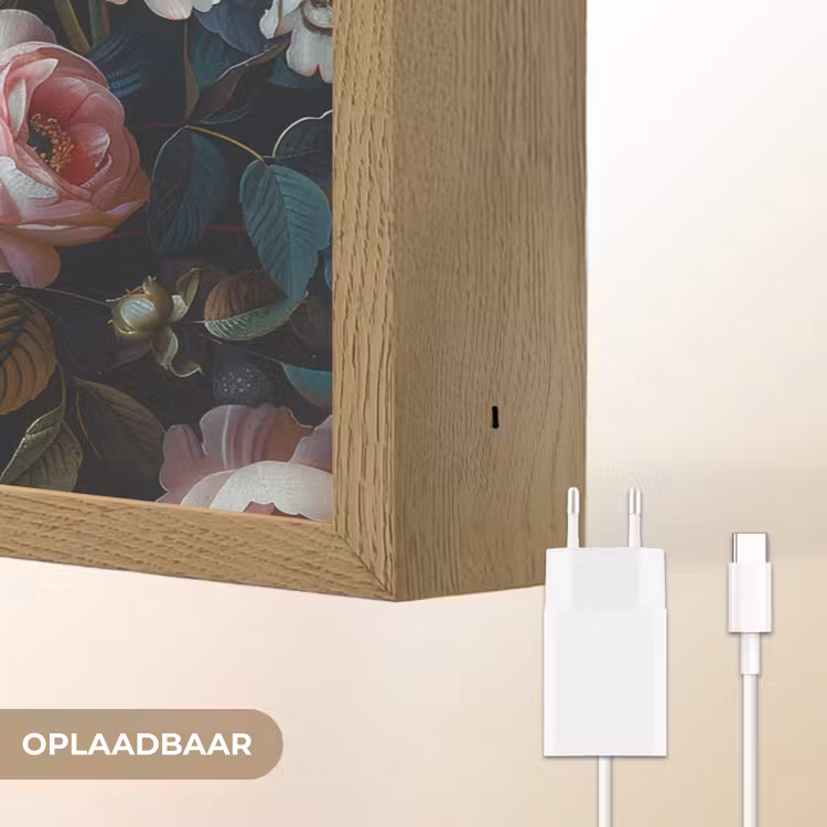 Lightbox - Wandlamp - Vintage - Kleurrijk - Bloemen - Modern — 7