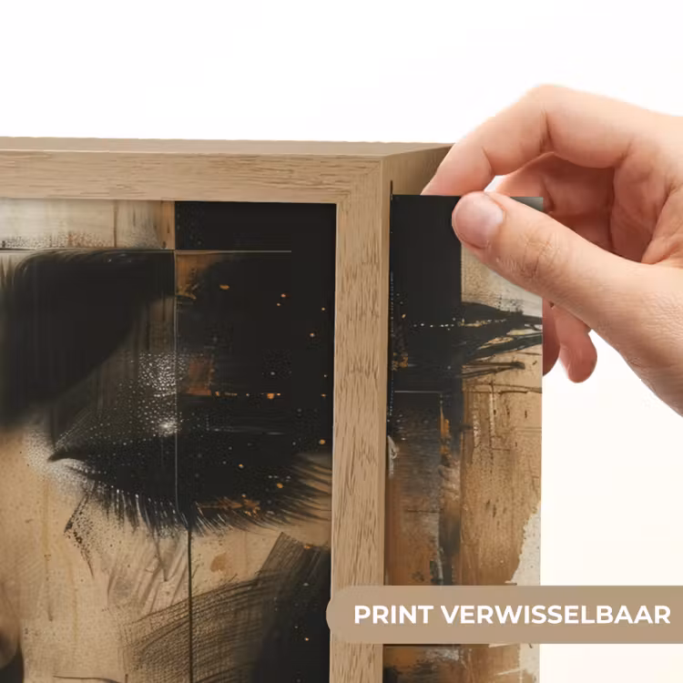 Lightbox - Wandlamp - Vrouw - Gezicht - Abstract - Kunst — 5