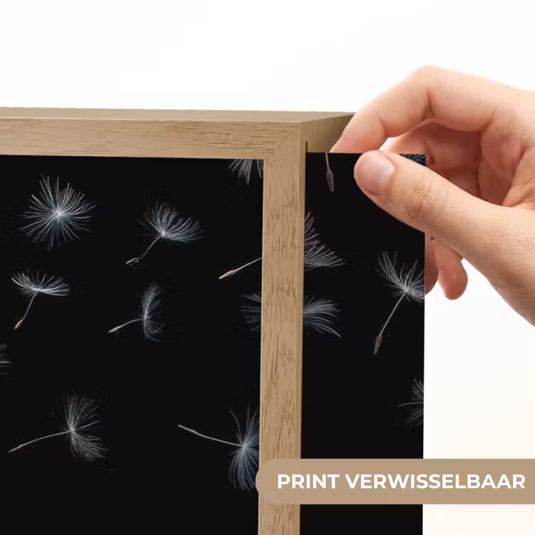 Lightbox - Wandlamp - Paardenbloem - Zwart - Natuur — 5