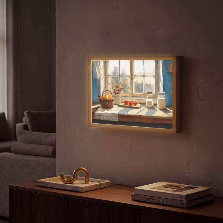 Lightbox - Wandlamp - Stilleven - Keuken - Doorkijk - Vintage — 2