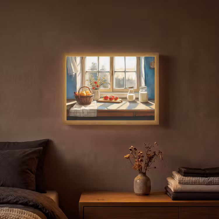 Lightbox - Wandlamp - Stilleven - Keuken - Doorkijk - Vintage — 3