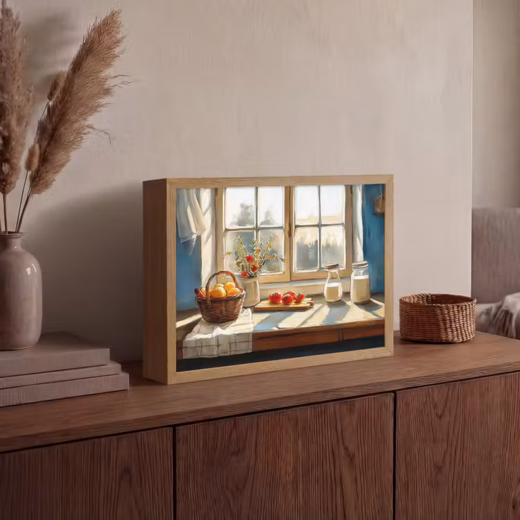 Lightbox - Wandlamp - Stilleven - Keuken - Doorkijk - Vintage — 4