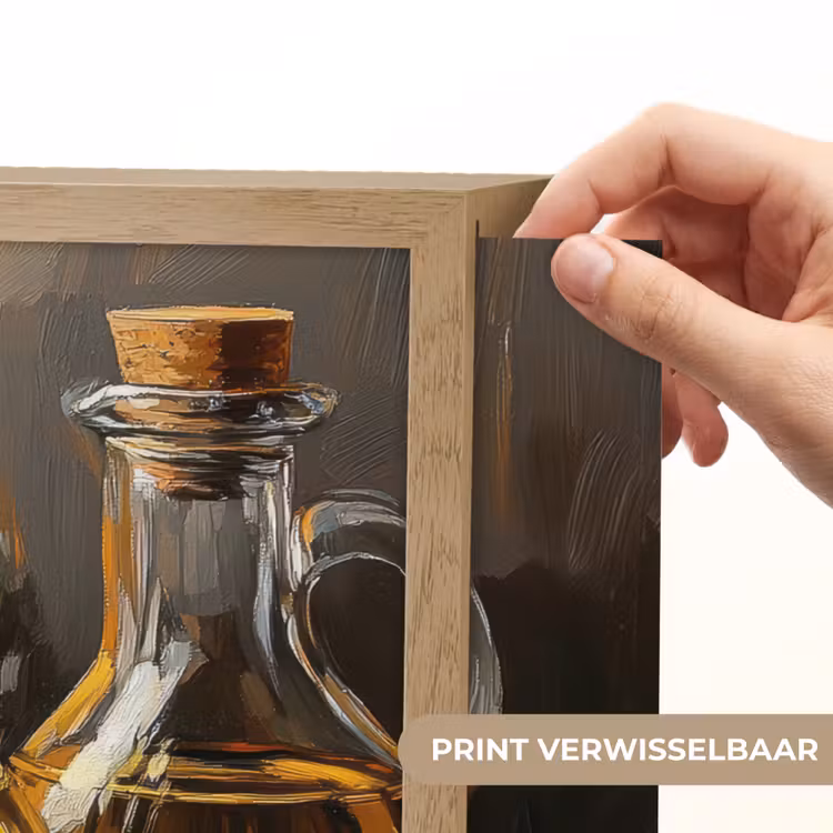 Lightbox - Wandlamp - Stilleven - Olijfolie - Knoflook - Kruiden — 5