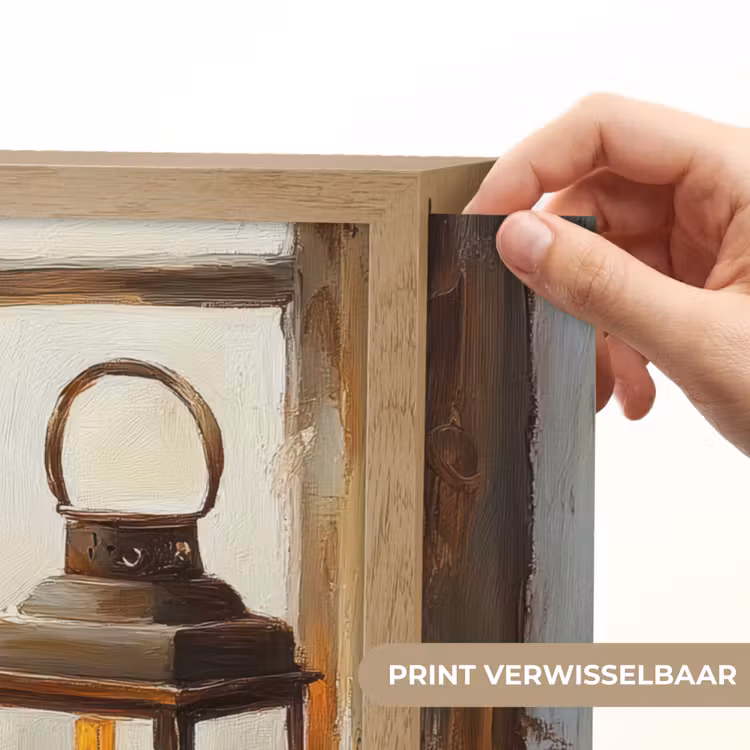 Lightbox - Wandlamp - Stilleven - Rustiek - Kaarsen - Broden - Raam — 5