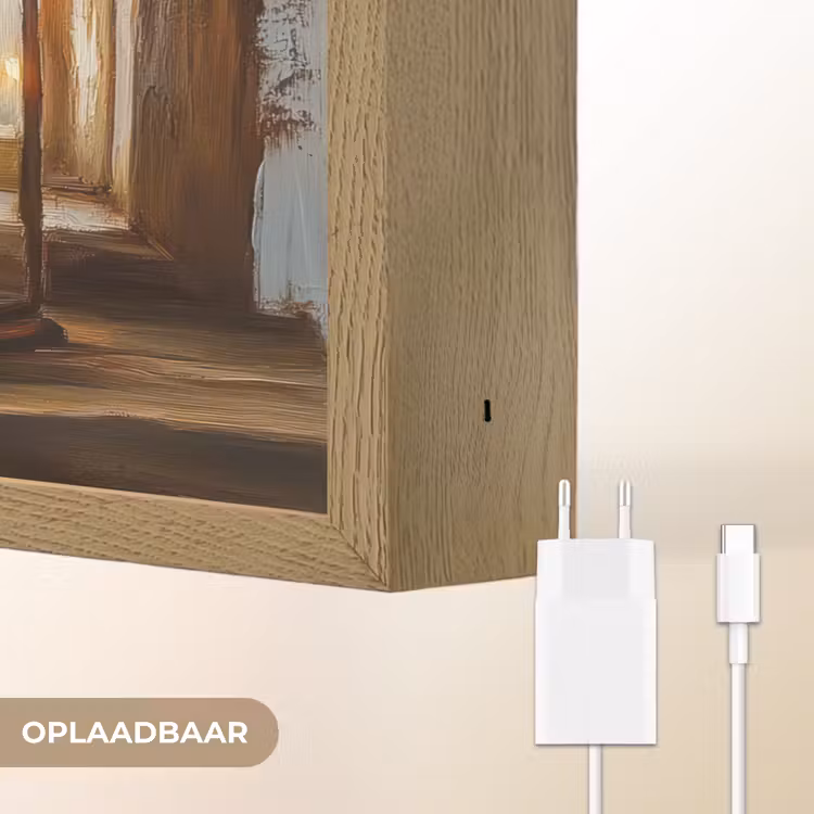 Lightbox - Wandlamp - Stilleven - Rustiek - Kaarsen - Broden - Raam — 7