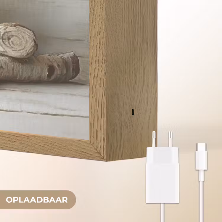 Lightbox - Wandlamp - Stilleven - Wit - Kaarsen - Rustiek - Natuur — 7