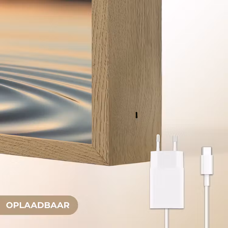 Lightbox - Wandlamp - Hart - Water - Zonsondergang - Natuur - Zen — 7