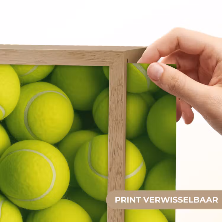 Lightbox - Wandlamp - Tennisballen - Bal - Geel — 5