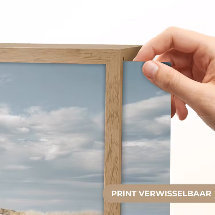 Lightbox - Wandlamp - Duinen - Gras - Sporen - Wolken — 5