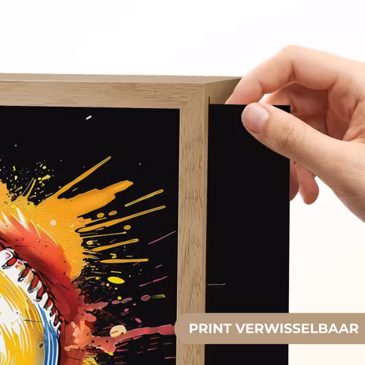 Lightbox - Wandlamp - Graffiti - Sport - Baseball - Honkbal — 5