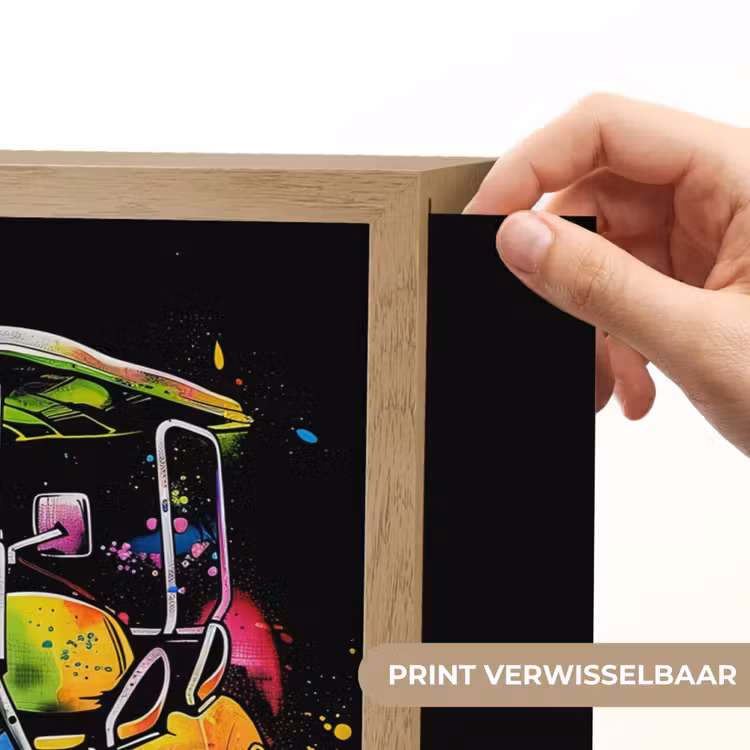 Lightbox - Wandlamp - Graffiti - Sport - Golf - Golfkar — 5