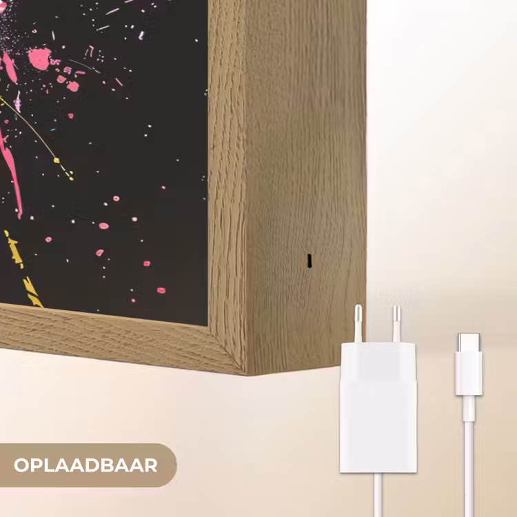 Lightbox - Wandlamp - Graffiti - Sport - Voetbal - Bal - Roze — 7