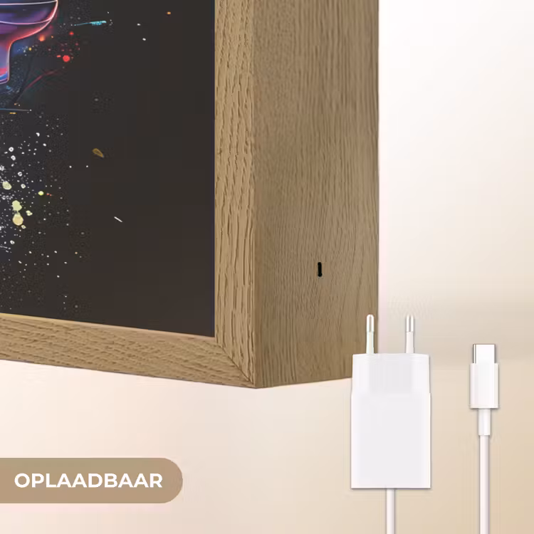 Lightbox - Wandlamp - Graffiti - Sport - Voetbal - Schoen - Verf — 7