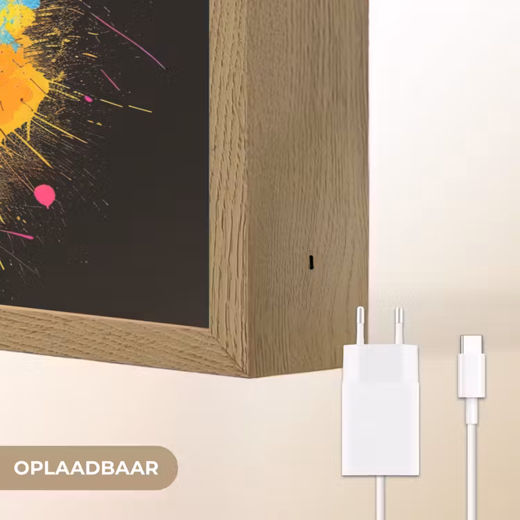 Lightbox - Wandlamp - Graffiti - Sport - Voetbal - Verf - Bal — 7