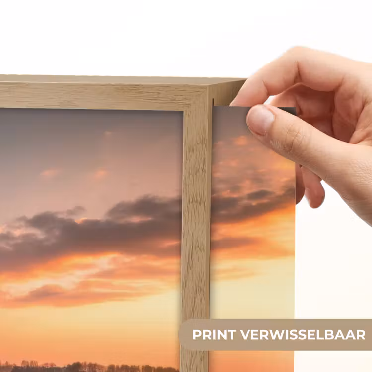 Lightbox - Wandlamp - Molen - Zonsondergang - Tulpen - Rood — 5