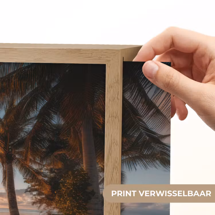Lightbox - Wandlamp - Palmbomen - Hangmat - Strand - Zonsondergang — 5