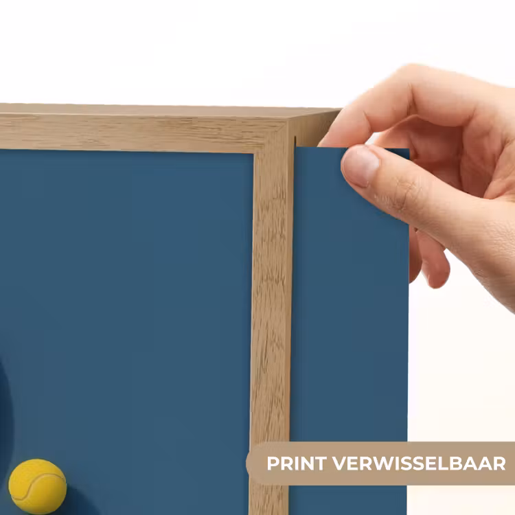 Lightbox - Wandlamp - Tennisracket - Bal - Blauw - Veld — 5