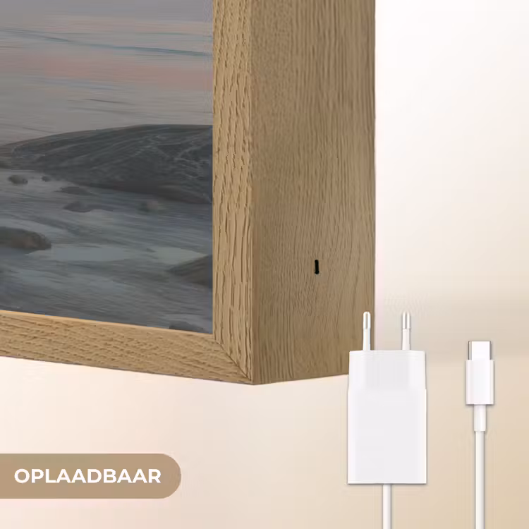 Lightbox - Wandlamp - Vuurtoren - Stenen - Water - Maan — 7