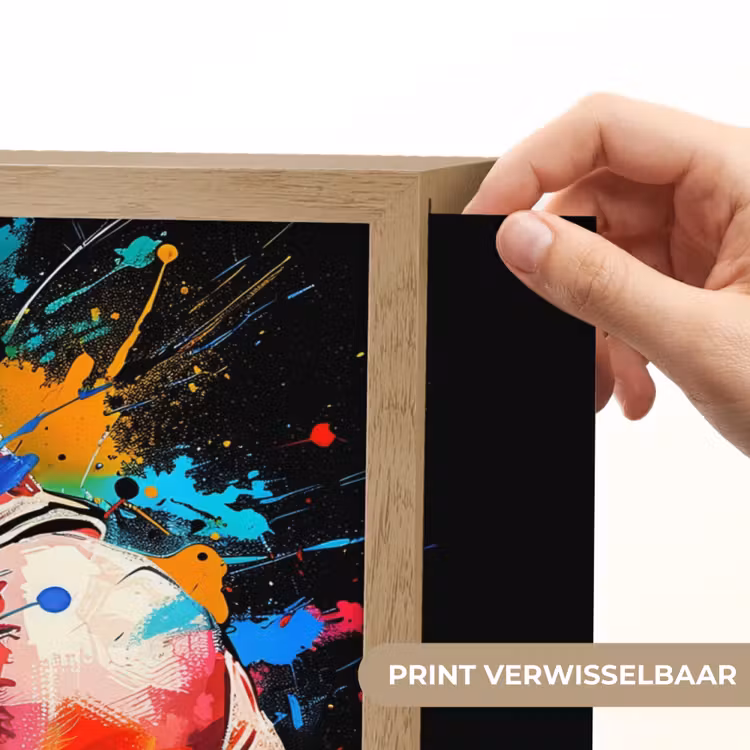 Lightbox - Wandlamp - Graffiti - Sport - Boksen - Bokshandschoenen — 5