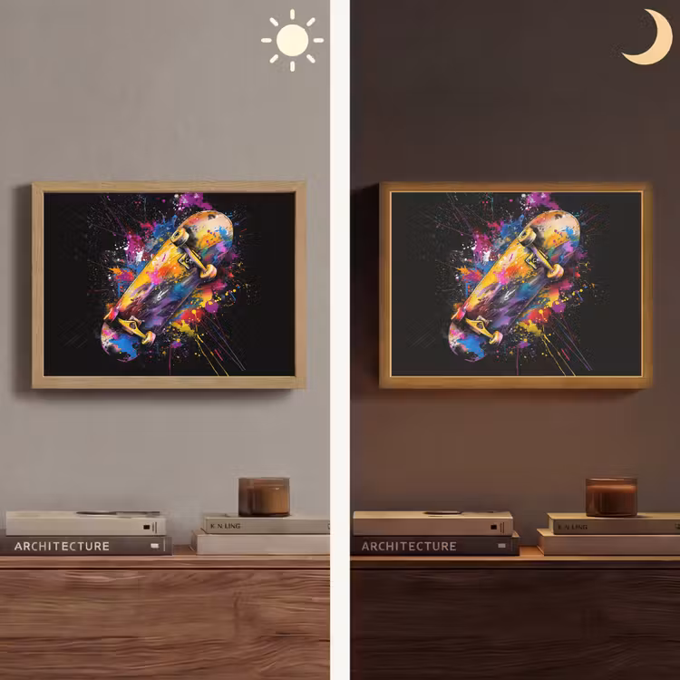 Lightbox - Wandlamp - Graffiti - Sport - Skateboard - Skate — 6