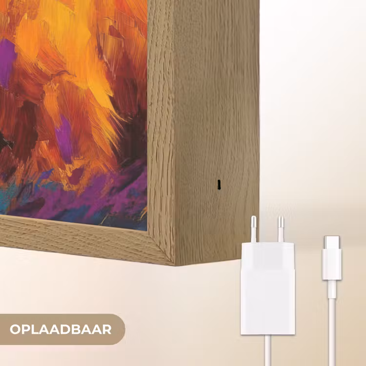 Lightbox - Wandlamp - Schotse hooglander - Koeien - Dieren - Kunst — 7