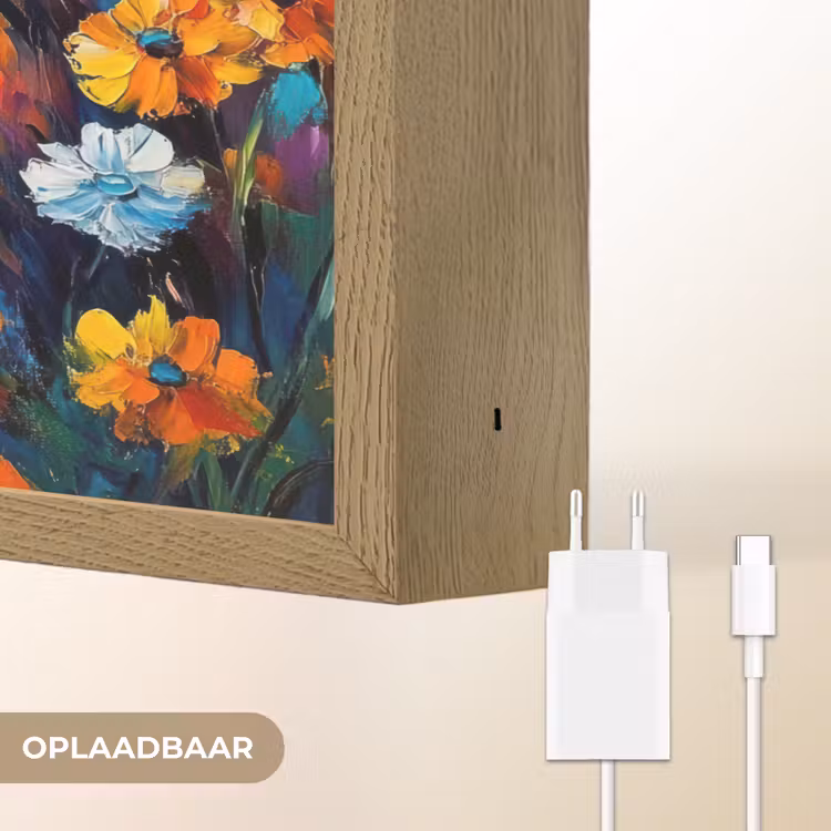 Lightbox - Wandlamp - Uil - Bloemen - Kunst - Zonsondergang — 7
