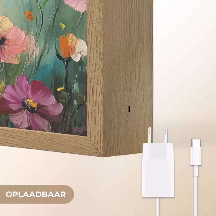 Lightbox - Wandlamp - Kunst - Bloemen - Lente - Natuur — 7