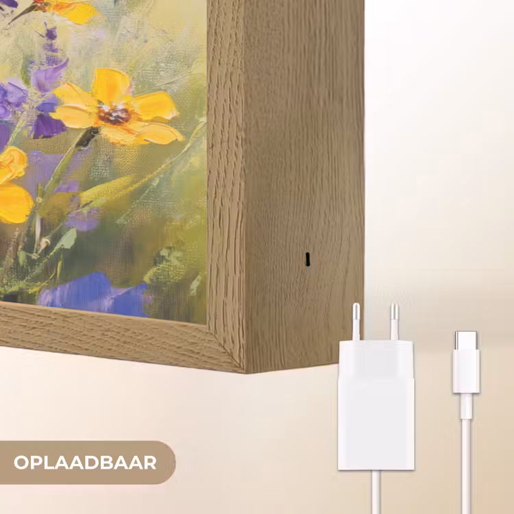 Lightbox - Wandlamp - Lavendel - Bloemen - Natuur - Kunst — 7
