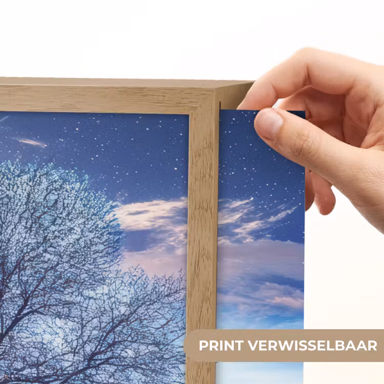 Lightbox - Wandlamp - Seizoenen - Kunst - Boom - Herfst - Winter — 5
