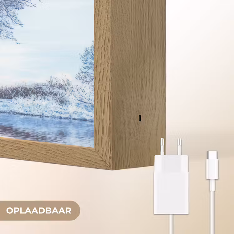 Lightbox - Wandlamp - Seizoenen - Kunst - Boom - Herfst - Winter — 7