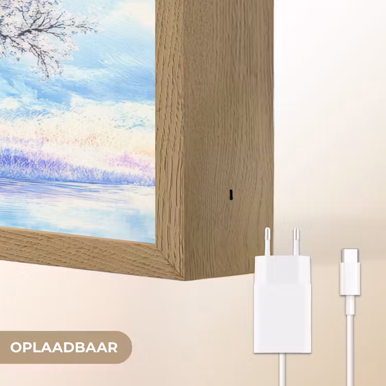 Lightbox - Wandlamp - Seizoenen - Kunst - Boom - Winter - Herfst — 7
