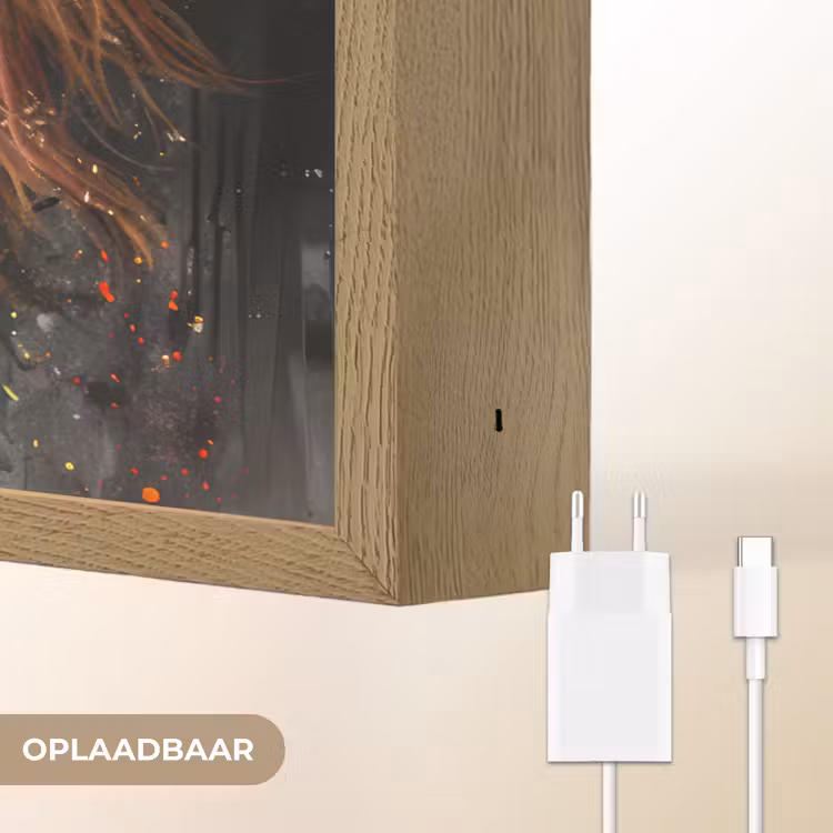 Lightbox - Wandlamp - Paard - Dieren - Zwart - Luxe - Modern — 7