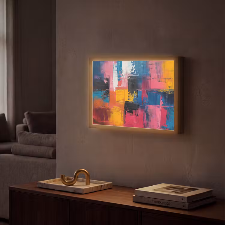 Lightbox - Wandlamp - Verflook - Kunst - Modern - Abstract — 2