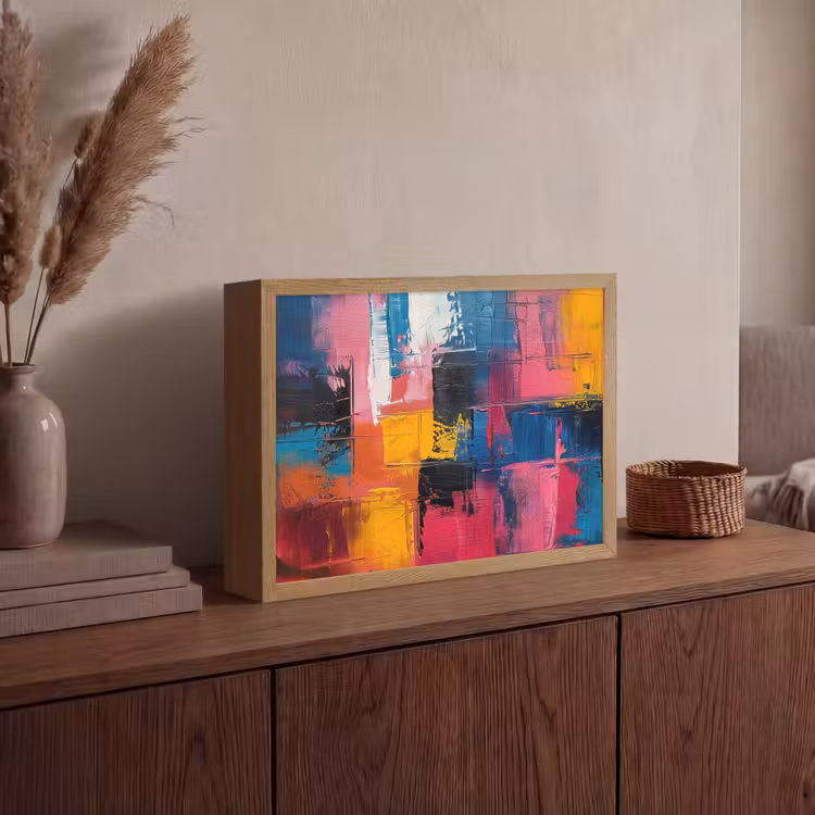 Lightbox - Wandlamp - Verflook - Kunst - Modern - Abstract — 4