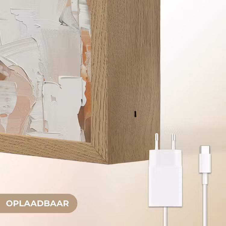 Lightbox - Wandlamp - Vrouw - Verflook - Portret - Modern — 7