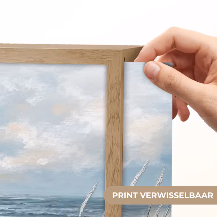 Lightbox - Wandlamp - Zee - Zeilboot - Strand - Duinen - Vintage — 5