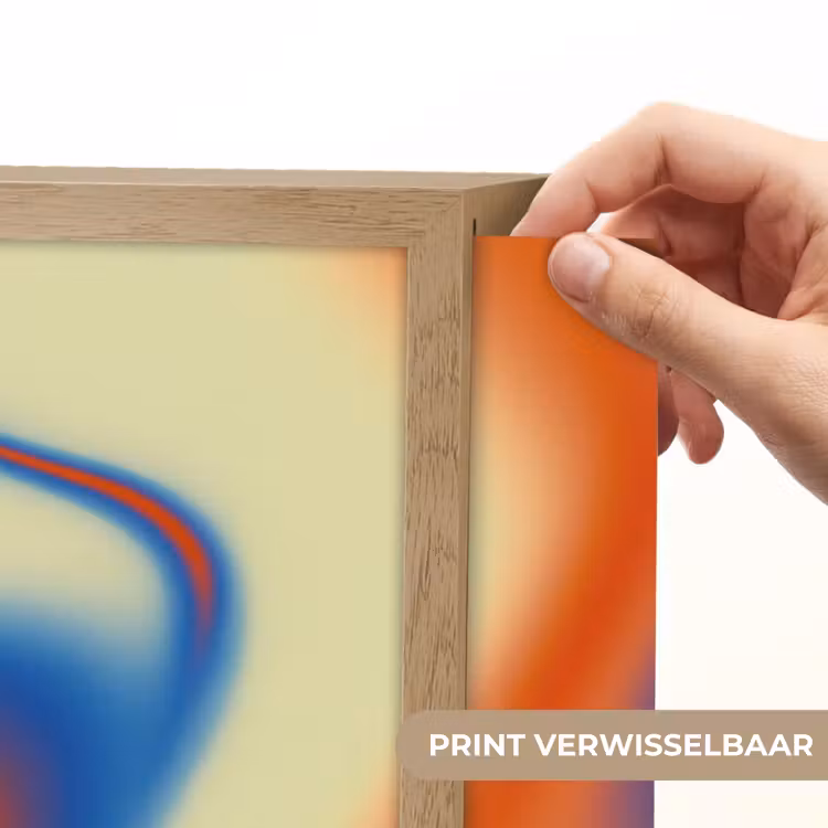Lightbox - Wandlamp - Golven - Kleurrijk - Abstract — 5