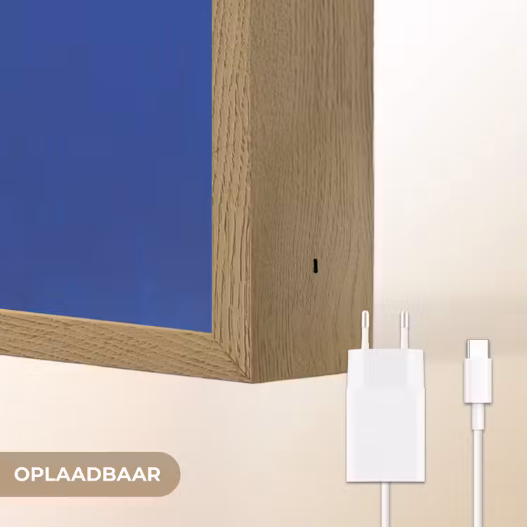 Lightbox - Wandlamp - Vorm - Rond - Minimalistisch - Blauw — 7