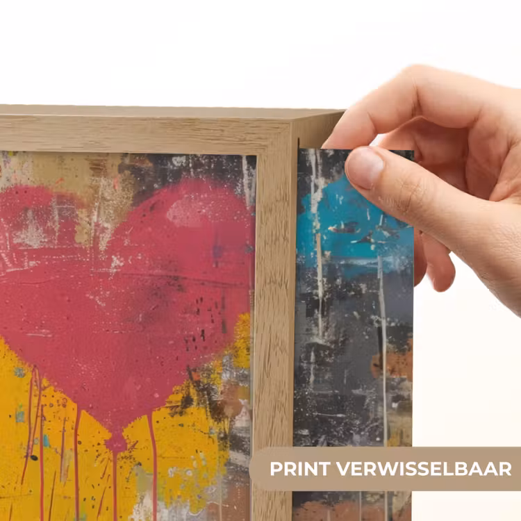 Lightbox - Wandlamp - Graffiti - Meisje - Ballon - Street art — 5