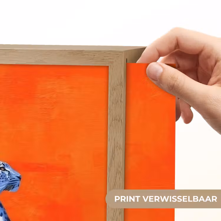 Lightbox - Wandlamp - Luipaarden - Stippen - Oranje — 5