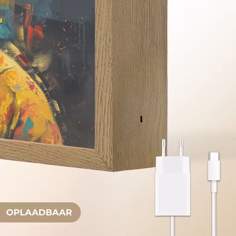 Lightbox - Wandlamp - Graffiti - Panda - Jas - Kleurrijk - Street art — 7