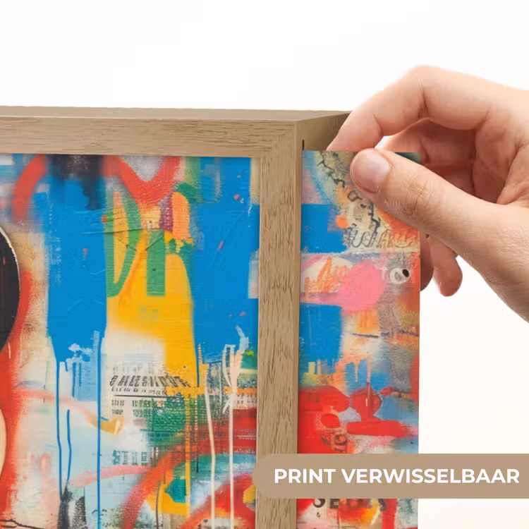 Lightbox - Wandlamp - Graffiti - Jongen - Street art - Kleuren — 5