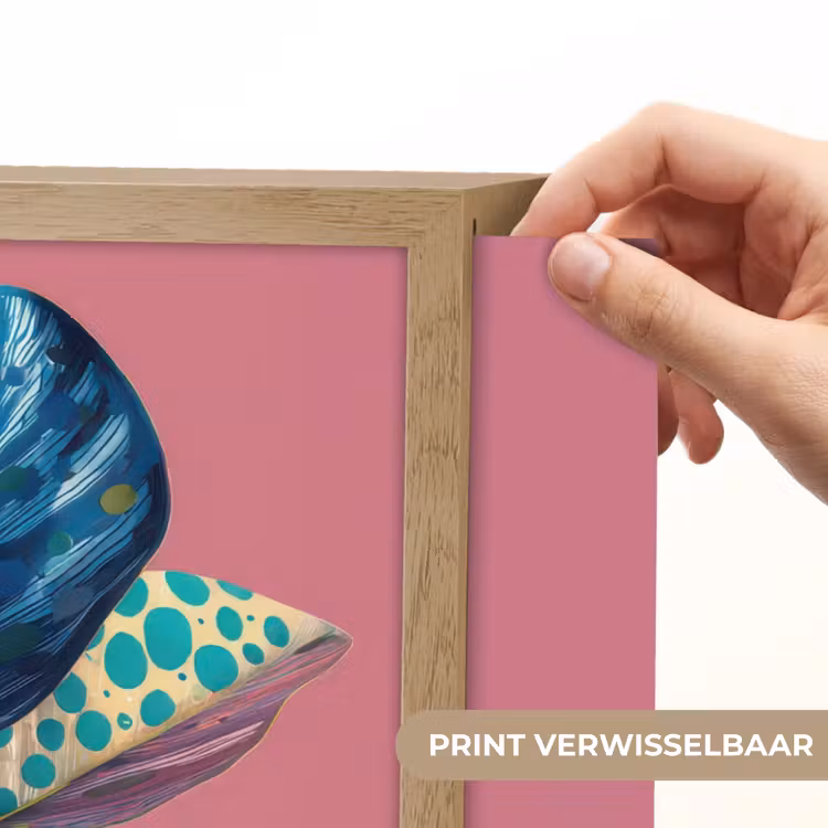 Lightbox - Wandlamp - Plant - Bladeren - Stippen - Abstract — 5