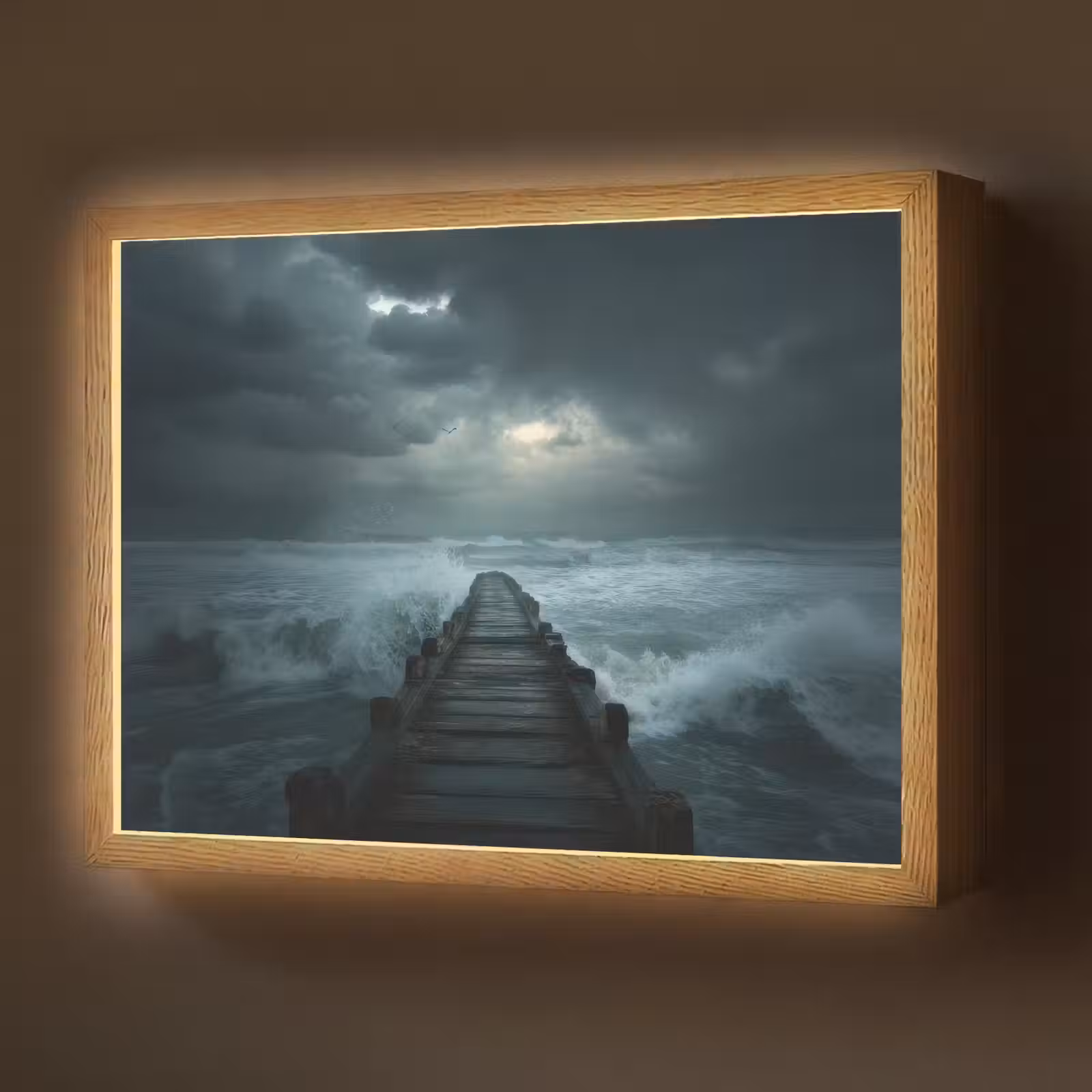 Lightbox - Wandlamp - Steiger - Storm - Golven — 1