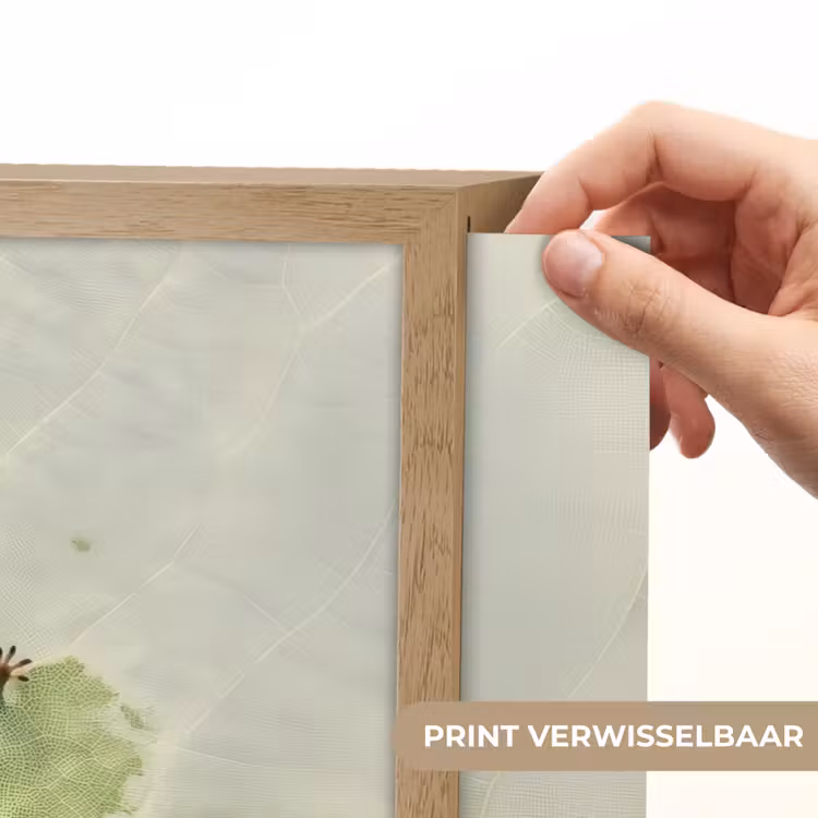 Lightbox - Wandlamp - Hagedis - Blad - Nerven - Groen — 5